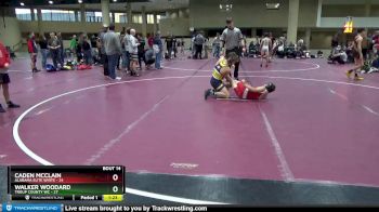 100 lbs Round 5 (6 Team) - Caden McClain, Alabama Elite White vs Walker Woodard, Troup County WC