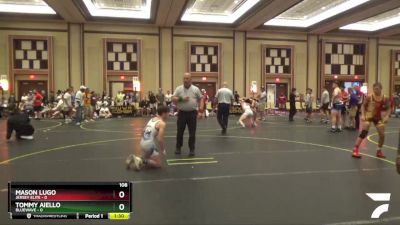 108 lbs Round 4 (6 Team) - Tommy Aiello, BlueWave vs Mason Lugo, Jersey Elite