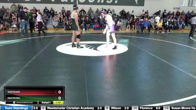 182 lbs Round 1 - Michael Cole, St. John Paul II vs Luis Hernandez, Susan Moore Hs