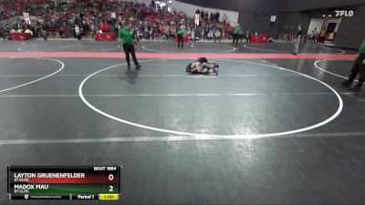 90 lbs 5th Place Match - Layton Gruenenfelder, RT Elite vs Madox Mau, RT Elite