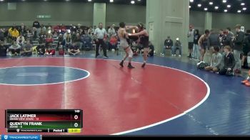 149 lbs Semis & 3rd Wb (16 Team) - Jack Latimer, Grand View (Iowa) vs Quentyn Frank, Doane