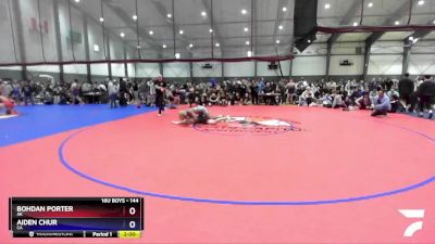 144 lbs Cons. Round 4 - Bohdan Porter, AK vs Aiden Chur, CA