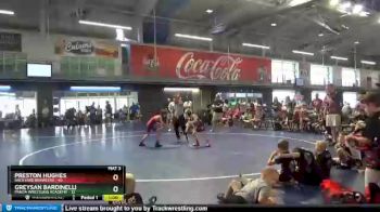 70 lbs Round 9 (10 Team) - Greysan Bardinelli, Panda Wrestling Academy vs Preston Hughes, Backyard Brawlers