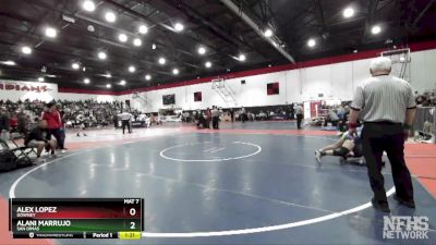 Champ. Round 1 - Alex Lopez, Downey vs Alani Marrujo, San Dimas