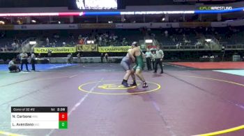 285 lbs Consi of 32 #2 - Nic Carbone, Washington State vs Luke Avendano, Sacramento State