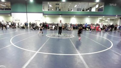 60 lbs Consi Of 16 #2 - Xavier Ruffin, MI vs Messias Sena, CO