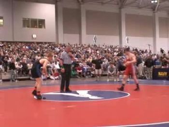 152 lbs Tim Darling, PA TF 15-0 Vincent Renaut, MA