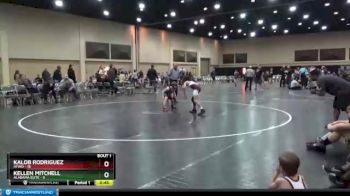 70 lbs Finals (2 Team) - Kalob Rodriguez, AYWO vs Kellen Mitchell, Alabama Elite