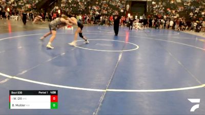 150 lbs Semifinal - Walker Ott, Wisner vs Brock Mulder, Nighthawk Wrestling