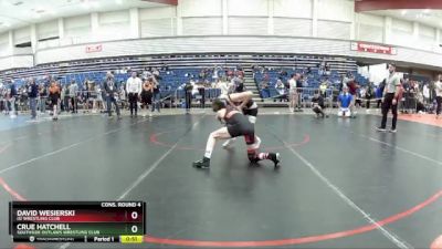 77 lbs Cons. Round 4 - David Wesierski, ISI Wrestling Club vs Crue Hatchell, Southside Outlaws Wrestling Club