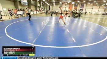 140 lbs Rd# 5- 3:45pm Friday Final Pool - Gabe Logan, Double Champs vs Garrison Sartain, Oklahoma Outlaws