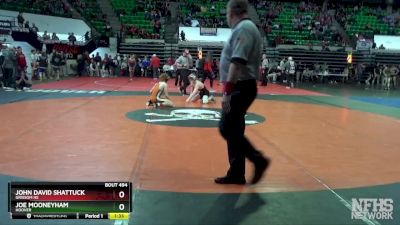 7A 120 lbs Quarterfinal - JOE MOONEYHAM, Hoover vs John David Shattuck, Grissom Hs