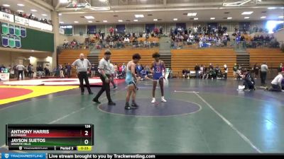 138 lbs Quarterfinal - Kael Sepulveda, La Costa Canyon vs Anthony Delgado, Slam Academy