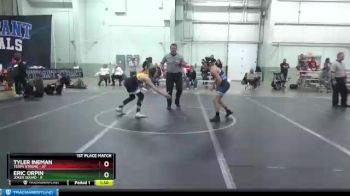 110 lbs Finals (2 Team) - Tyler Ineman, Terps Xtreme vs Eric Orpin, Joker Squad