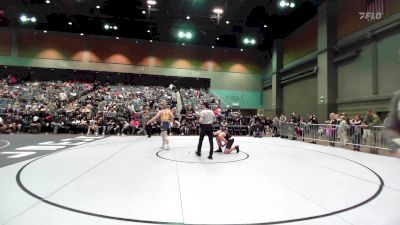 175 lbs Round Of 32 - Kingston Coates, Foothill (Palo Cedro) vs Isaiah Twait, Meridian