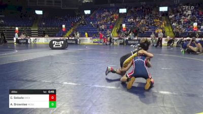 41 lbs Round Of 16 - Conor Sobuto, Great Valley vs Austin Brownlee, McGuffey