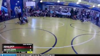 106 lbs Semis & Wb (16 Team) - Adaias Ortiz, Funky Monkey vs Nathan Fisher, Free-Buch-Creek #1