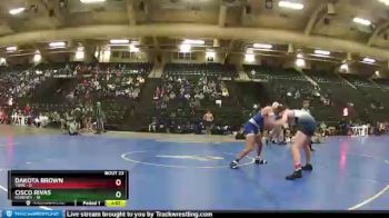 138 lbs Round 3 (16 Team) - Cisco Rivas, Kearney vs Dakota Brown, York