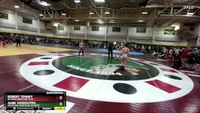 90 lbs Quarterfinal - Gabe VanHouten, Siouxland Wrestling Academy vs Robert Tenney, Billings Wrestling Club