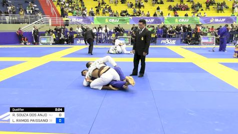 ROGER SOUZA DOS ANJOS vs LUCAS RAMOS PAISSANDI 2024 Brasileiro Jiu-Jitsu IBJJF