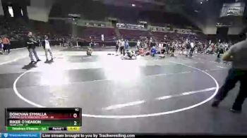 92 lbs Round 1 (10 Team) - Riker O`hearon, Team Utah vs Donovan Symalla, Pomona Elite/Wrecking Crew