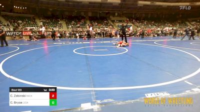 76 lbs Consolation - Colton Zabinski, Backyard Brawlers Midwest vs Colton Bryce, Legacy Dragons