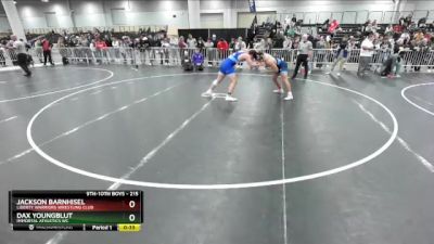 215 lbs 5th Place Match - Dax Youngblut, Immortal Athletics WC vs Jackson Barnhisel, Liberty Warriors Wrestling Club