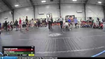 152 lbs Round 3 (4 Team) - Keith Grace, Palmetto State Wrestling Academy Black vs Trevor Kantor, Level Up B