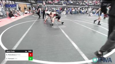 130 lbs Semifinal - Aiden Robideaux, Prodigy Elite Wrestling vs Cooper Hansen, Cowboy Wrestling Club