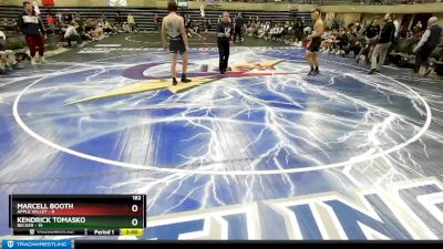 182 lbs Round 1 (4 Team) - Kendrick Tomasko, Becker vs Marcell Booth, Apple Valley