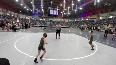 46 lbs Quarterfinal - Jonathan Salgado, Wolfpack vs James Devaul, Pikes Peak Warriors