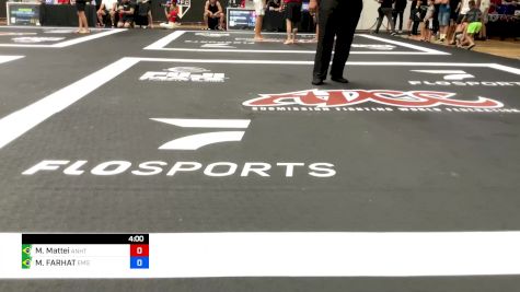 Max Mattei vs MICHEL FARHAT 2024 ADCC Sao Paulo Open