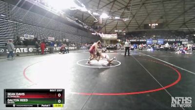 2A 182 lbs Cons. Semi - Sean Davis, Ellensburg vs Dalton Reed, Orting