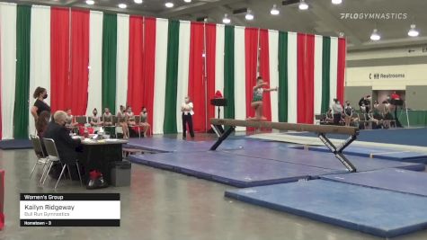 Kailyn Ridgeway - Women's Group, Bull Run Gymnastics - 2021 Christmas on the Chesapeake