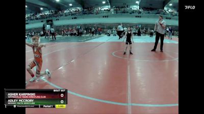 50B Semifinal - Adley McCrory, Neosho Youth Wrestling vs Asher Karpinski, Waynesville Tigers Wrestling Club