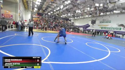 126 Boys Quarterfinal - Omar Rodriguez, Madison vs Jayson Suetos, Granite Hills