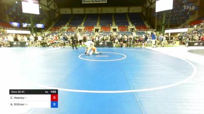 122 lbs Cons 32 #1 - Claudia Heeney, Illinois vs Alexandra Stiltner, Michigan