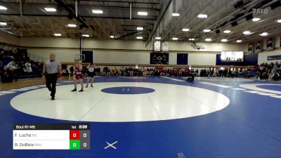 165 lbs Round Of 16 - Fred Luchs, Rhode Island College vs Ben DuBois, Roger Williams