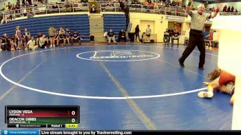 75 lbs Round 2 (4 Team) - Deacon Gibbs, Brownsburg vs Lydon Vega, Portage