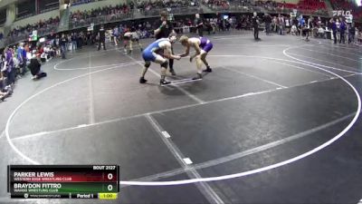 150 lbs Cons. Round 2 - Parker Lewis, Western Edge Wrestling Club vs Braydon Fittro, Wahoo Wrestling Club