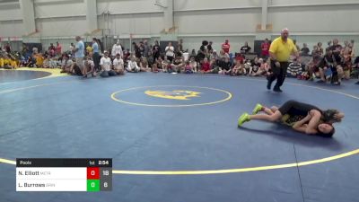 75 lbs Pools - Nora Elliott, Metro All-Stars vs Lilly Burrows, Grindhouse W.C.