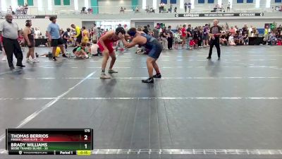 175 lbs Round 3 (4 Team) - Thomas Berrios, Finger Lakes Elite vs Brady Williams, Beebe Trained Silver