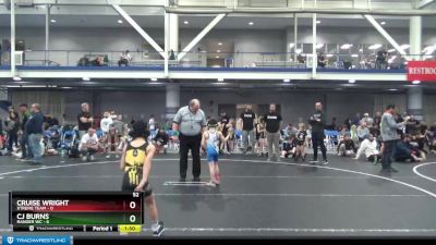 52 lbs Round 4 (8 Team) - CJ Burns, Ranger WC vs Cruise Wright, Xtreme Team