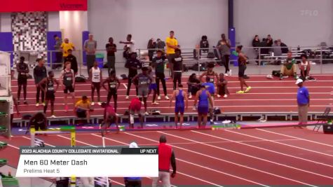 Men's 60m, Prelims 5