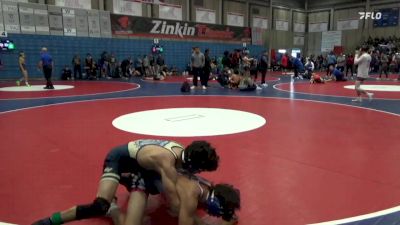 113 lbs Round Of 32 - Johnny Gonzales, Sanger vs Christian Vargas, Golden Valley (Bakersfield)