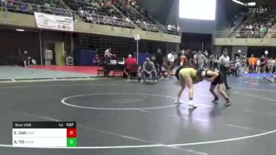 118 lbs Quarterfinal - Emmy Dolt, Dover, DE vs Adelynne Till, Newark, DE