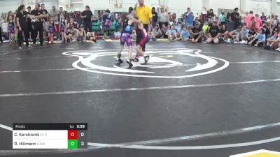 56 lbs Final - Caroline Kershisnik, EP Rattlers vs Raelynn Hillmann, Lunatics