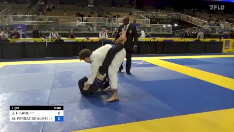 JOHN H KANE vs MAXIMUS FERRAZ DE ALMEIDA 2024 Pan Jiu Jitsu IBJJF Championship