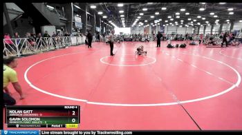 48 lbs Rd# 7- 10:45am Saturday Final Pool - Nolan Gatt, Agression Legionaries vs Gavin Solomon, Minnesota Funky Singlets