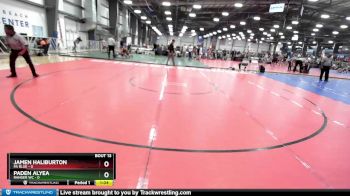 72 lbs Rd# 7- 10:45am Saturday Final Pool - Jamen Haliburton, PA Blue vs Paden Alyea, Ranger WC